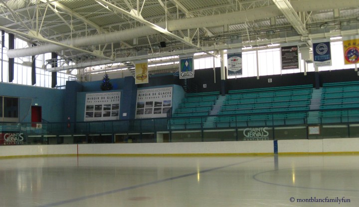 Patinoire de Saint-Gervais Mont-Blanc © montblancfamilyfun.com