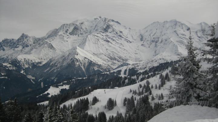 Saint-Gervais-les-Bains domaine skiable © montblancfamilyfun.com