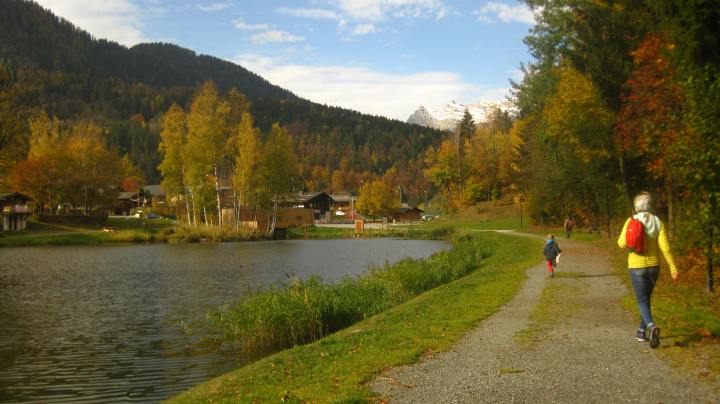 Lac des Chavants orienteering parcours